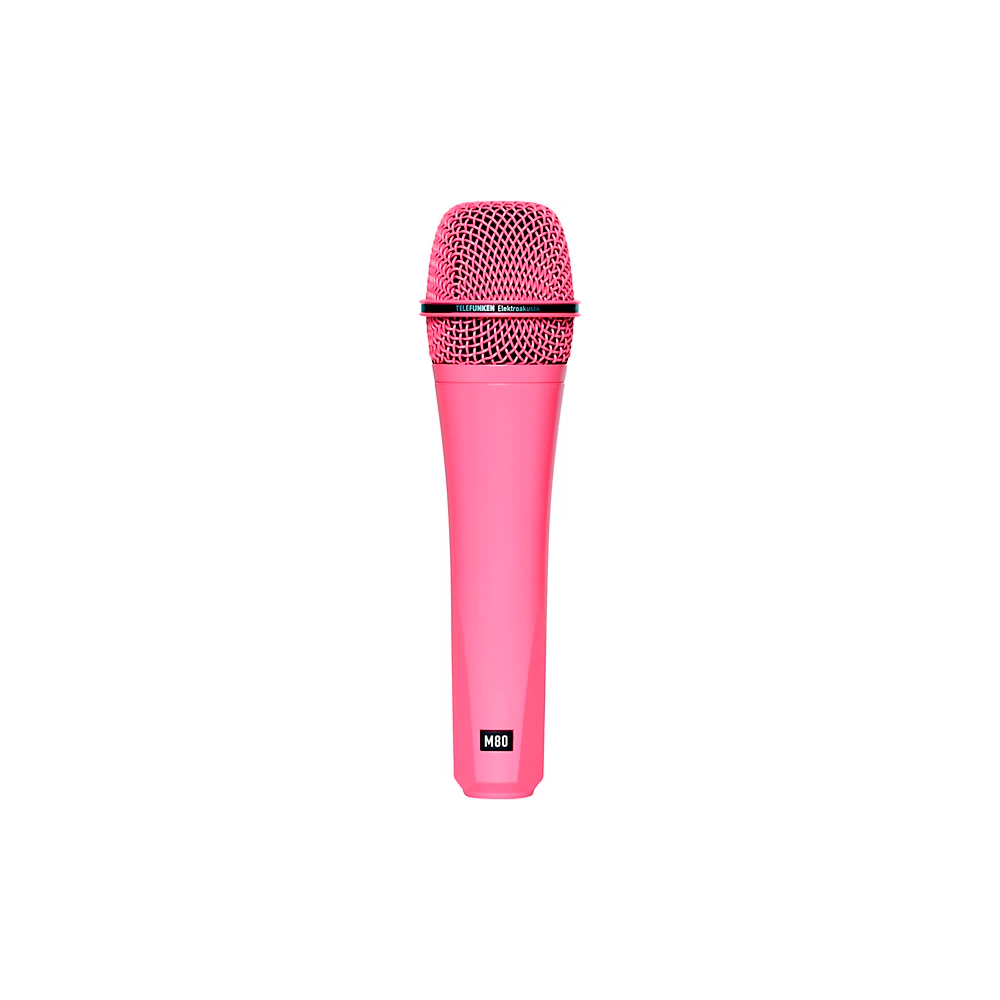 Micrófono Dinámico Supercardioide M80 Pink